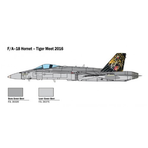 McDonnell-Douglas F/A-18 Hornet Tiger Meet 2016. 1/72