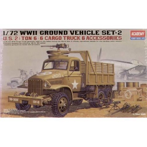 U.S. 2.5ton CARGO TRUCK & ACCESSORIES 1/72