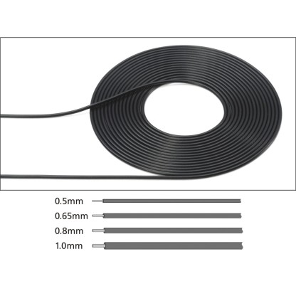 Cable Black, diferent sizes 2