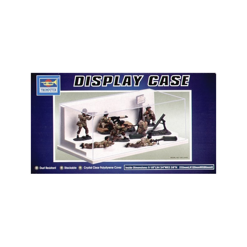 Display Case 232mmL x 120mmW x 86mmH