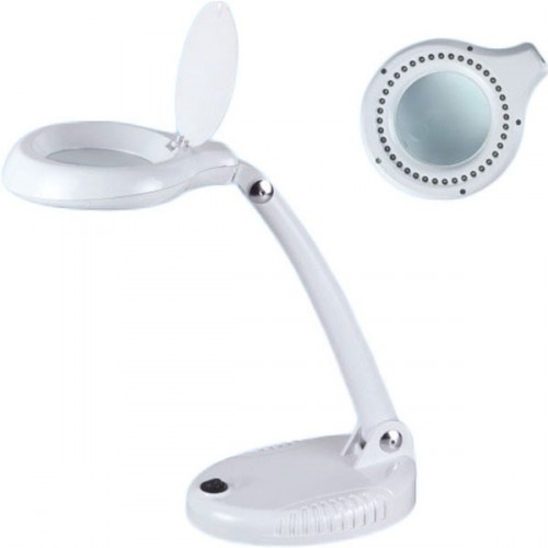 FLEXO-LUPA CON 90 LEDS Y LUPA DE 5 DIOPTRIAS