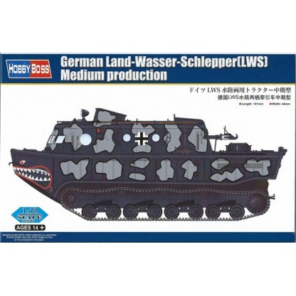 Land Wasser Schlepper Tractor (Med Prod) 1/72