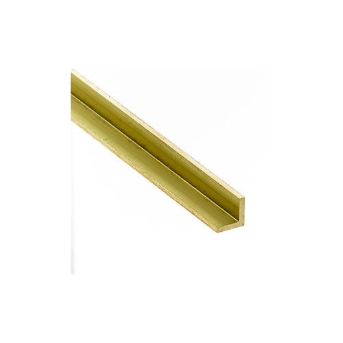 Ángulo de latón 1x1 mm. ( 1 pieza) 305 mm. largo