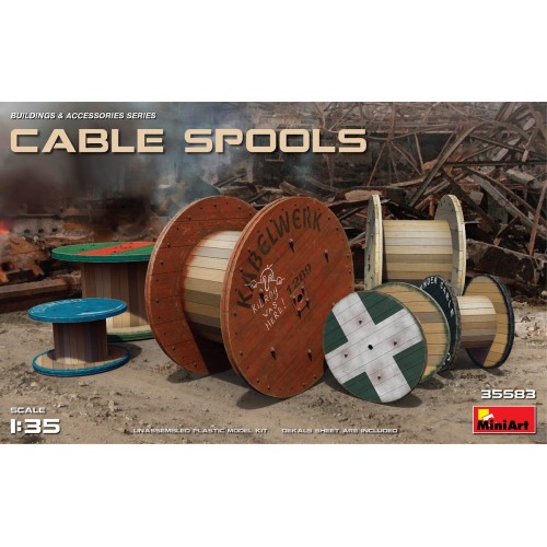 Cable Spools. 1/35