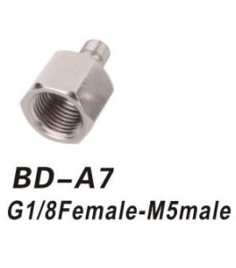 ADAPTADOR MANGUERA PULVERIZADOR 1/8 HEMBRA A M5