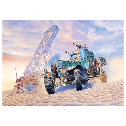 British Armoured Car (Pattern 1920 modified with sand tyres) 1/72