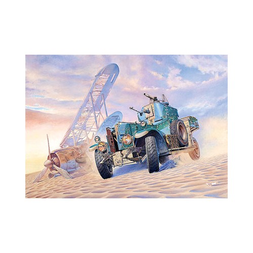 British Armoured Car (Pattern 1920 modified with sand tyres) 1/72