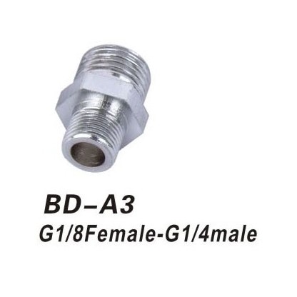 APATADOR SALIDA COMPRESOR MACHO 1/4 A MACHO 1/8