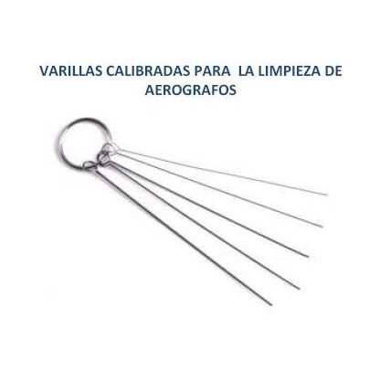 VARILLAS LIMPIADORAS AEROGRAFÍA