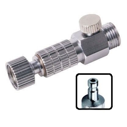 CONECTOR RÁPIDO CON REGULADOR DE AIRE