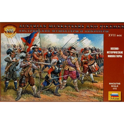 Swedish Infantry 17-18th Century 1/72