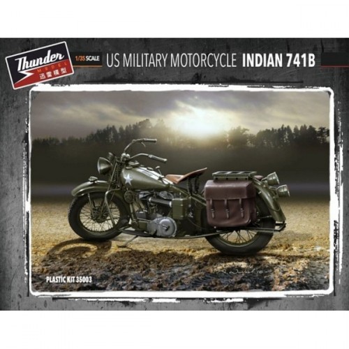 US Military Motorcycle Indian 741B 1/35