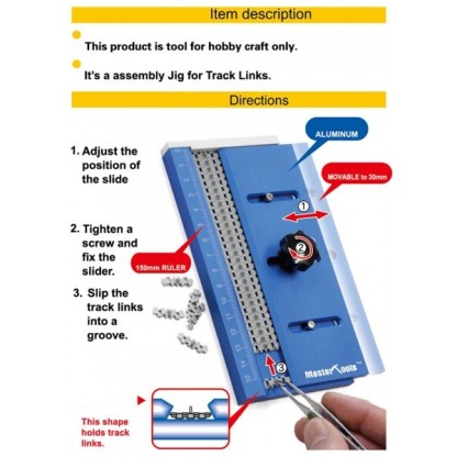 Track Maker. Assembly jig for track links 2