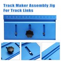 Track Maker. Assembly jig for track links