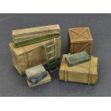 Wooden boxes and crates 1/35