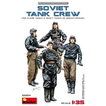 Soviet tank crew (WWII)(for Flame-thrower Tanks & Heavy Tanks of Br...