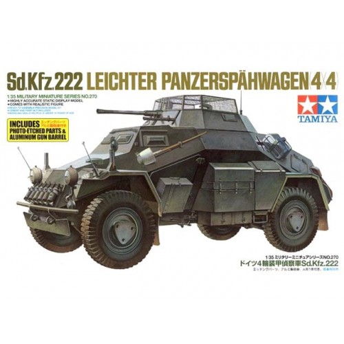 Sd.Kfz. 222 Leichter Panzerspähwagen (4x4) 1/35