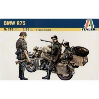 BMW R75 & Sidecar 1/35