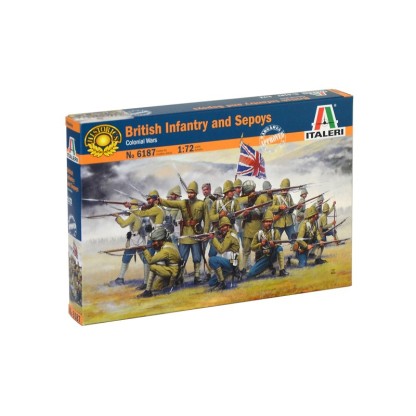 British Infantry and Sepoys (Colonial wars) 1/72