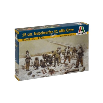 15 cm. Nebelwerfer 41 with Crew 1/72