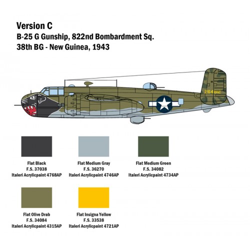 North-American B-25G Mitchell 1/48