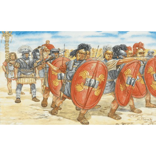 Roman Infantry I.st Cen. b.C. 1/72