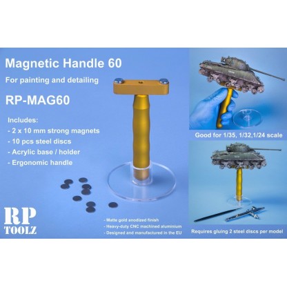 Mag60 , Magnetic handle with acrylic basement 