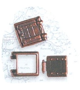 MARCO TRONERA CON PORTA 10x10 mm (3 uds)