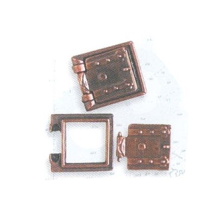 MARCO TRONERA CON PORTA 13x13 mm (2 uds)