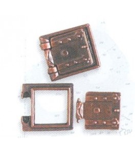 MARCO TRONERA CON PORTA 13x13 mm (2 uds)