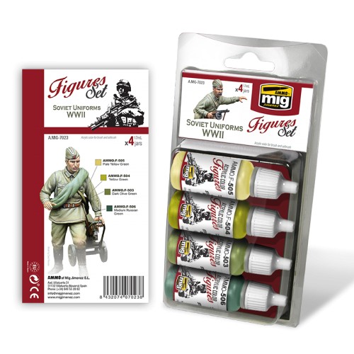 UNIFORMES SOVIÉTICOS 2GM