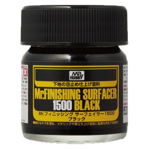 MR. SURFACER 1500 NEGRO 40 ML.