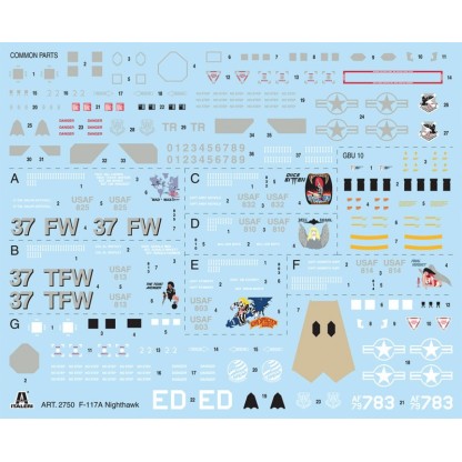 Lockheed F-117A Nighthawk 1/48 2