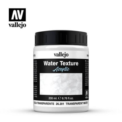 AGUA TRANSPARENTE VALLEJO 200ML.