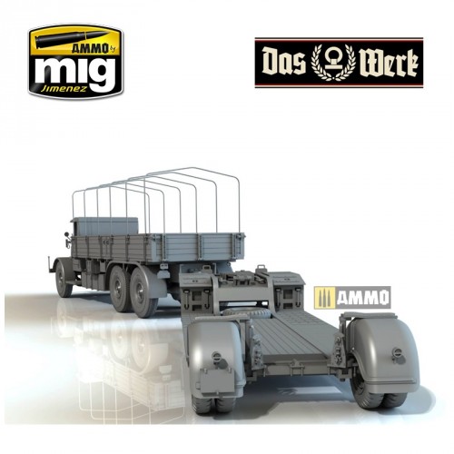 FAUN L 900 plus Sd.Ah.115 10t low bed trailer bundle 1/35