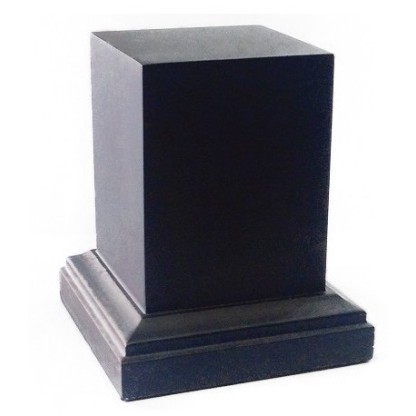 PEANA Pedestal 65mm Cuad. 3x3 Ebano-Ebano