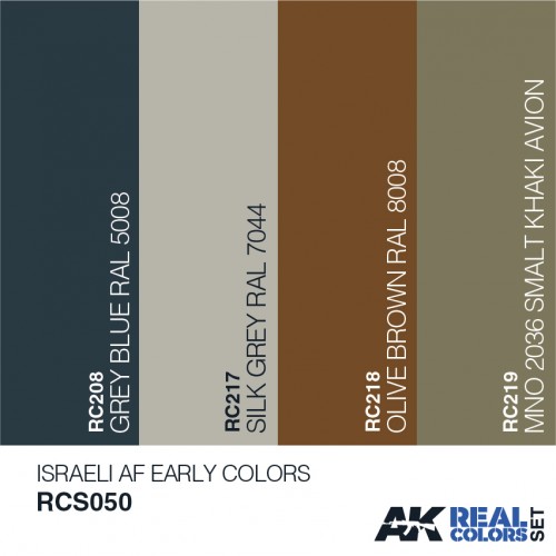 Israeli AF Early Colors