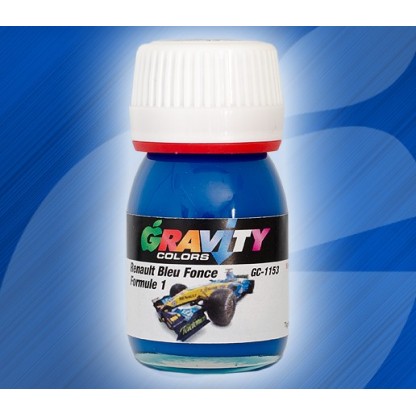 Renault Bleu Fonce Formule 1