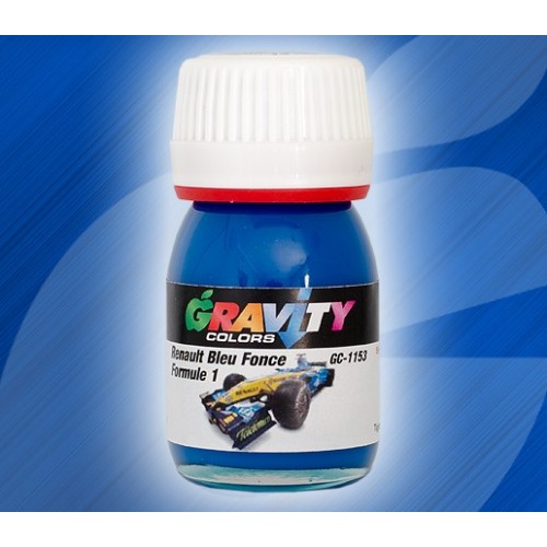 Renault Bleu Fonce Formule 1