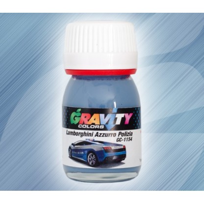 Lamborghini Azzurro Polizia