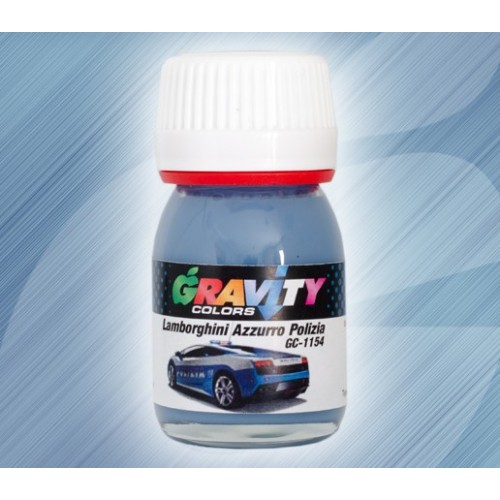 Lamborghini Azzurro Polizia