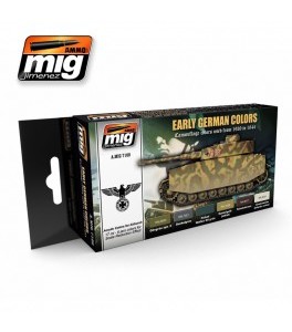 SET DE COLORES ALEMANES DE PRINCIPIOS/MEDIADOS DE GUERRA
