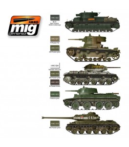 SET DE CAMUFLAJES SOVIETICOS 1935-1945