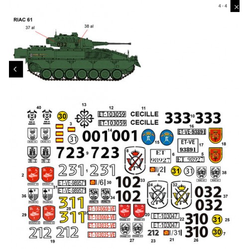 Calcas AMX-30 en España 1/35