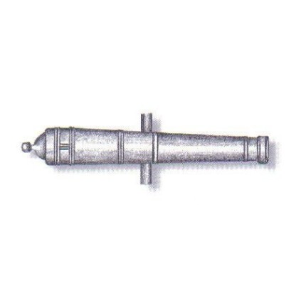 Cañón de latón mm.45