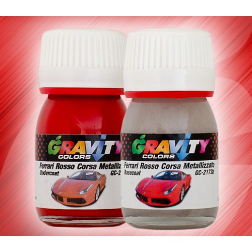 FERRARI ROSSO CORSA METALLIZZATO