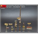 GERMAN ROAD SIGNS WW2 (FRANCE 1944) 1/35
