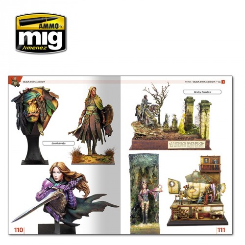 ENCICLOPEDIA DE TECNICAS DE MODELISMO DE FIGURAS VOL. 1 - COLOR, FORMA Y LUZ (Castellano)