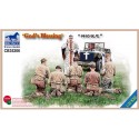 God's Blessing (set 5 US WWII soldiers praying) 1/35