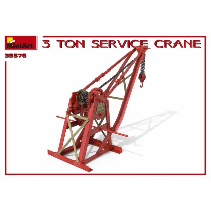 3 Ton Service Crane 1/35 2